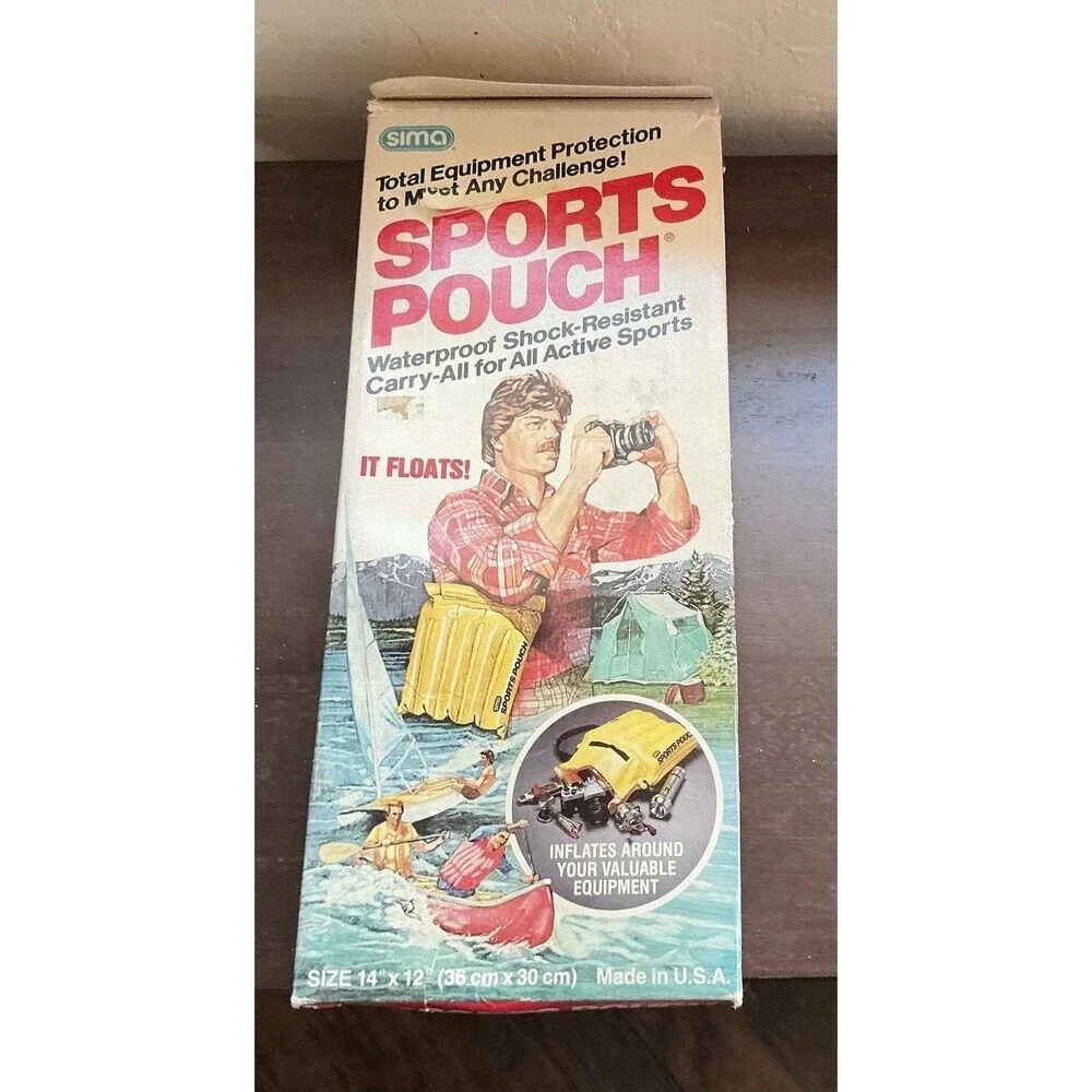 Sima Sports Waterproof Shock Resistant Carrying Pouch NIB